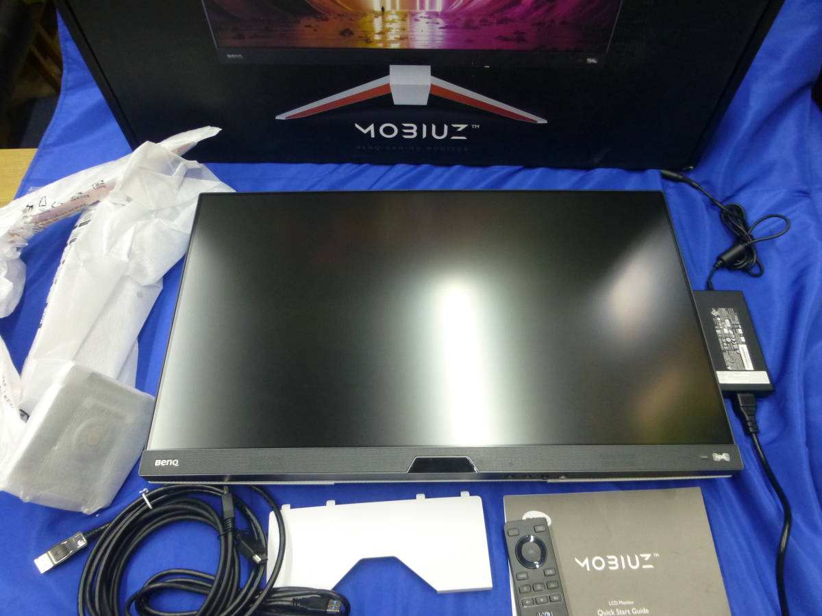BENQ MOBIUZ EX2710U 本体(ジャンク扱い) ◇◇1円スタート◇ジャンク BenQ MOBIUZ | EX2710U 4K 144Hz 27インチ
