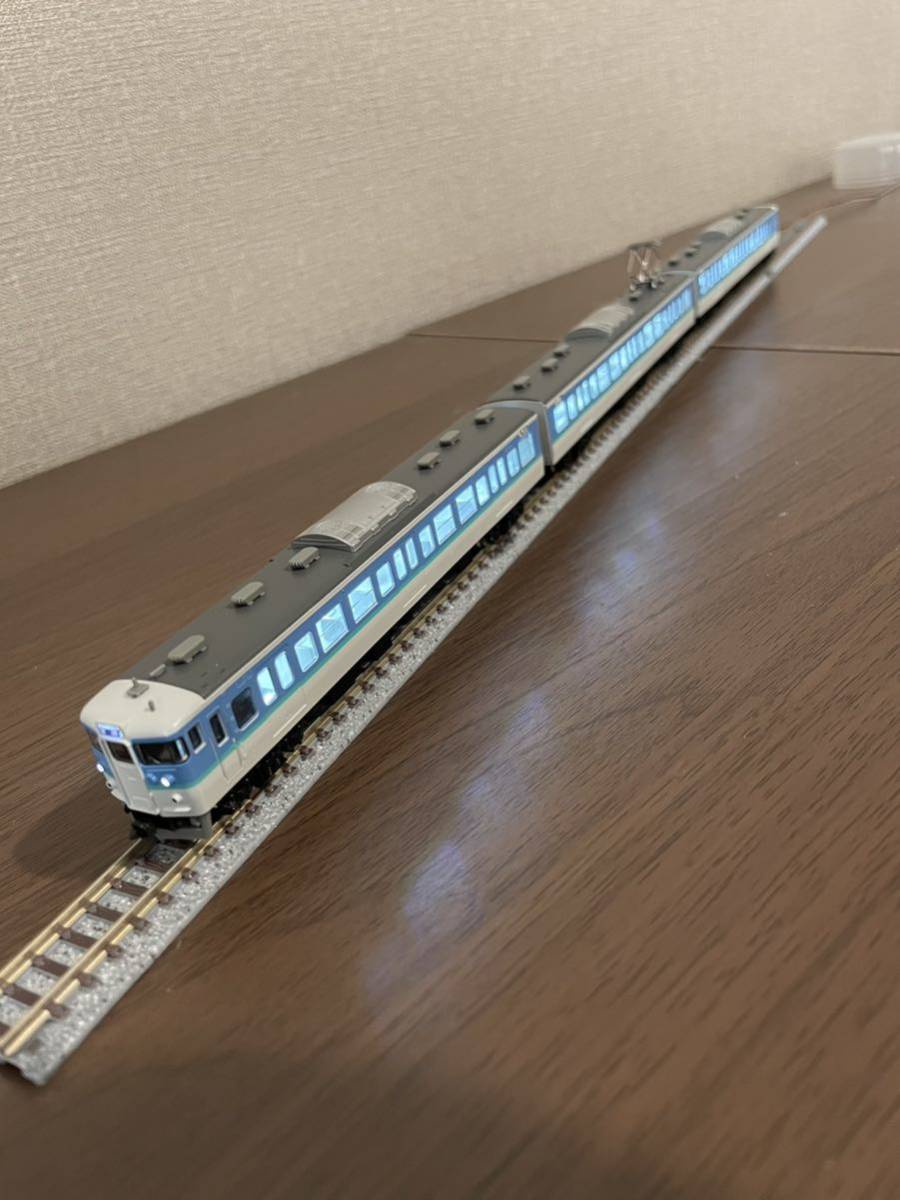 TOMIX 115系1000番台 長野色 3両セット 動力なし TOMIXしなの鉄道