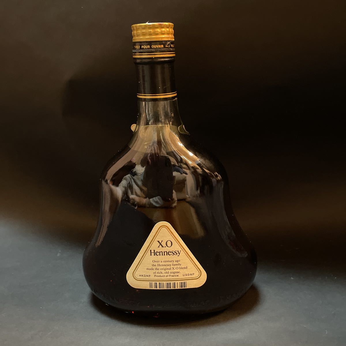 金キャップ XO ヘネシー ヘネシーXO 700ml Hennessy グリーンボトル 古 
