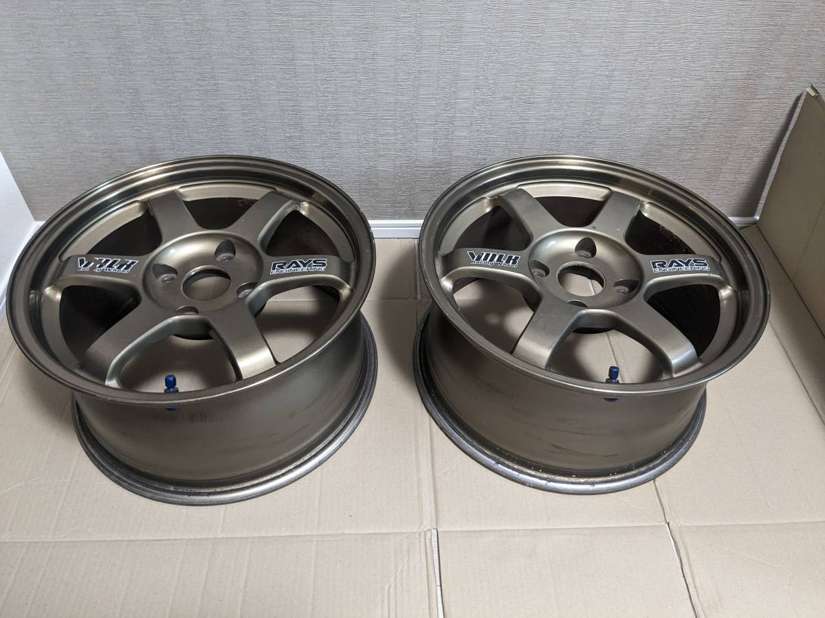 TE37レイズ 16インチ 8j 4穴114.3 希少 レイズ TE37 16インチ 8J ＋42 4