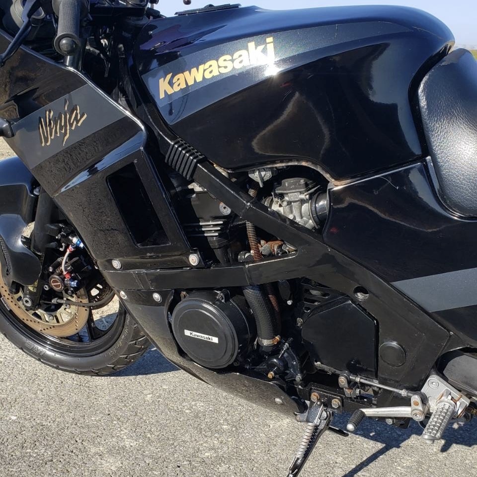 KAWASAKI カワサキ GPZ400R ZX400D 始動 現状車 書類あり(検.CB.ZX.XJR