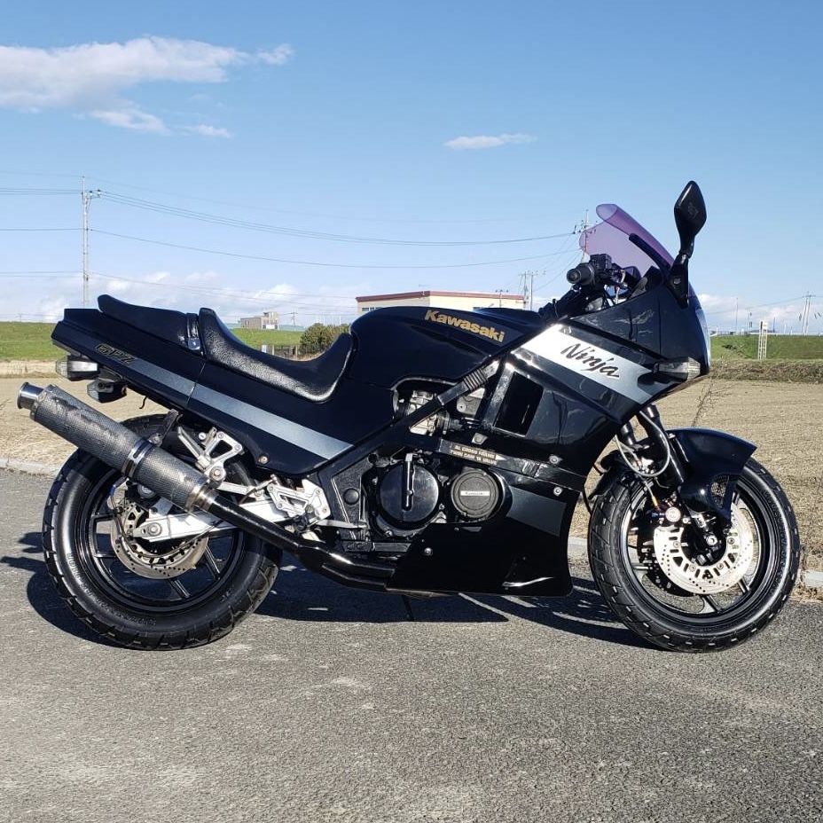 KAWASAKI カワサキ GPZ400R ZX400D 始動 現状車 書類あり(検.CB.ZX.XJR