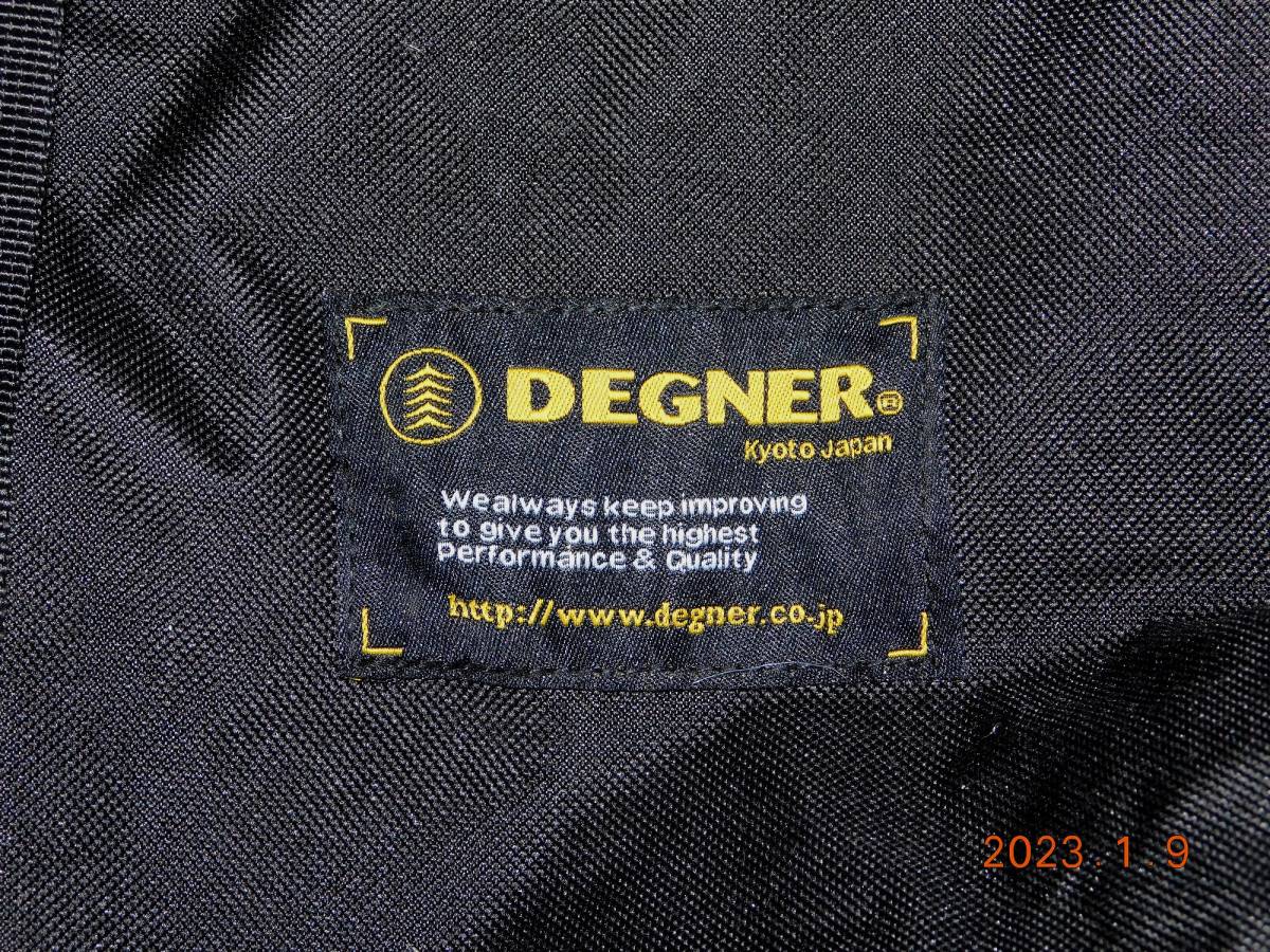 　DEGNER(デグナー) 社製★防水サイドバッグ★黒色 ★ NB-92-BK★USED品★訳ありジャンク品★ツーリングで1回のみ使用_3