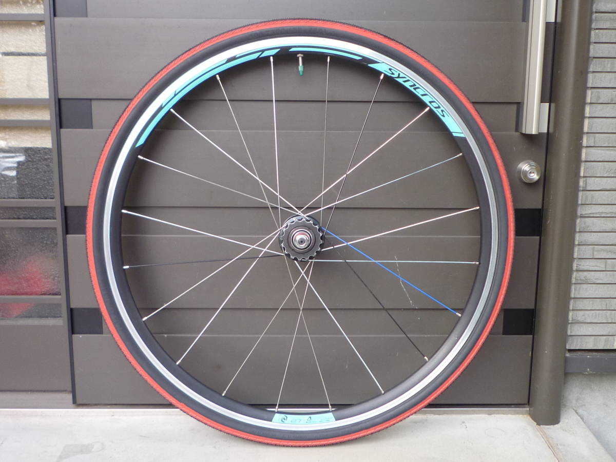 ピスト・シングルスピード用 リアホイール120mm 20H 16T固定ギア 