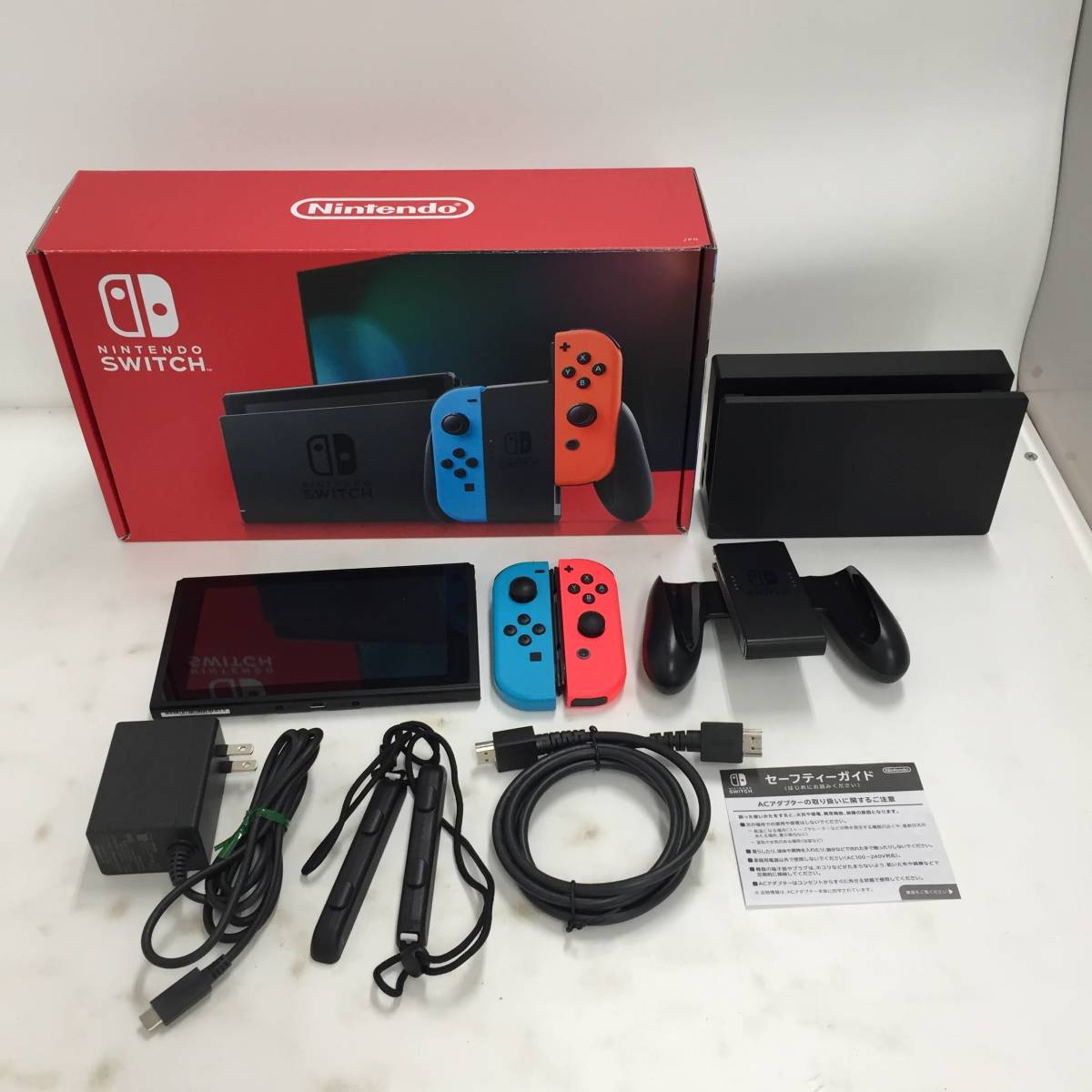 1円～】Nintendo Switch ニンテンドースイッチ 本体 ゲーム機 ※動作