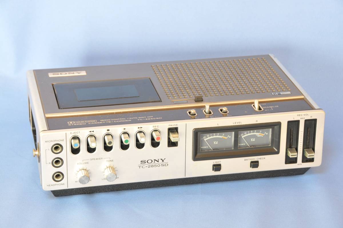 ★ジャンク品Sony ステレオカセットコーダー　TC-2850SD（中古品）★