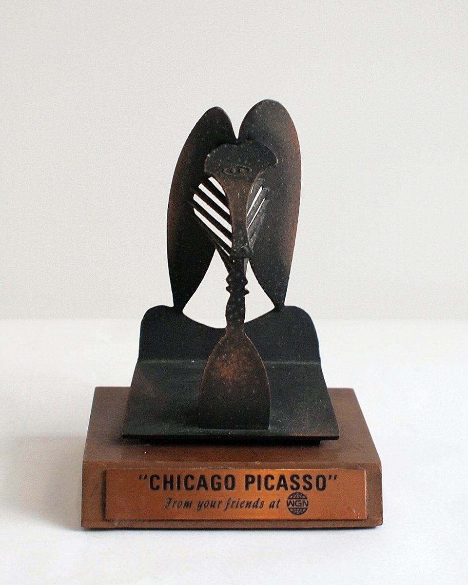 無題 by [W2191] シカゴ ピカソ オブジェ / ”CHICAGO PICASSO” from your friends at WGN 高さ約
