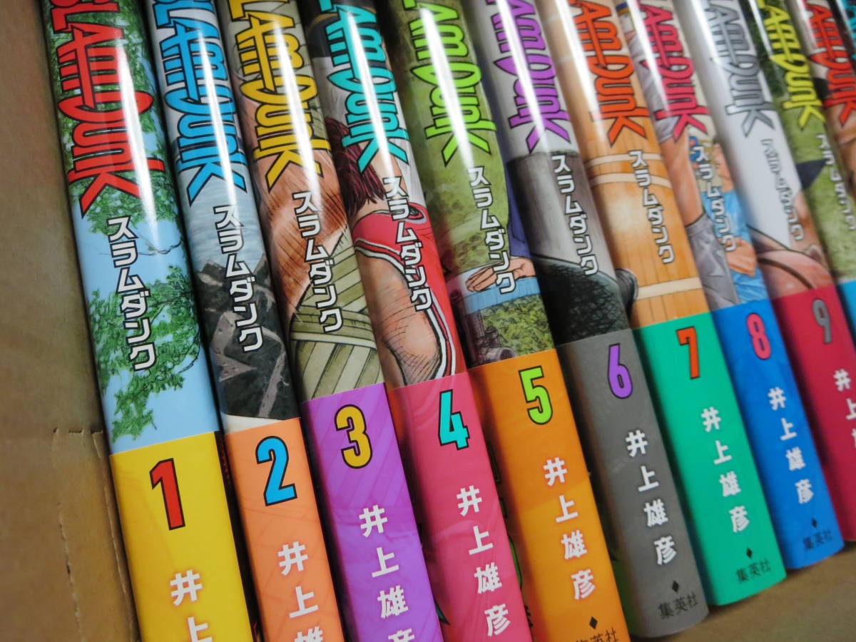 送料￥750～☆SLAM DUNK 新装再編版 全巻（1～20巻）スラムダンク 全巻