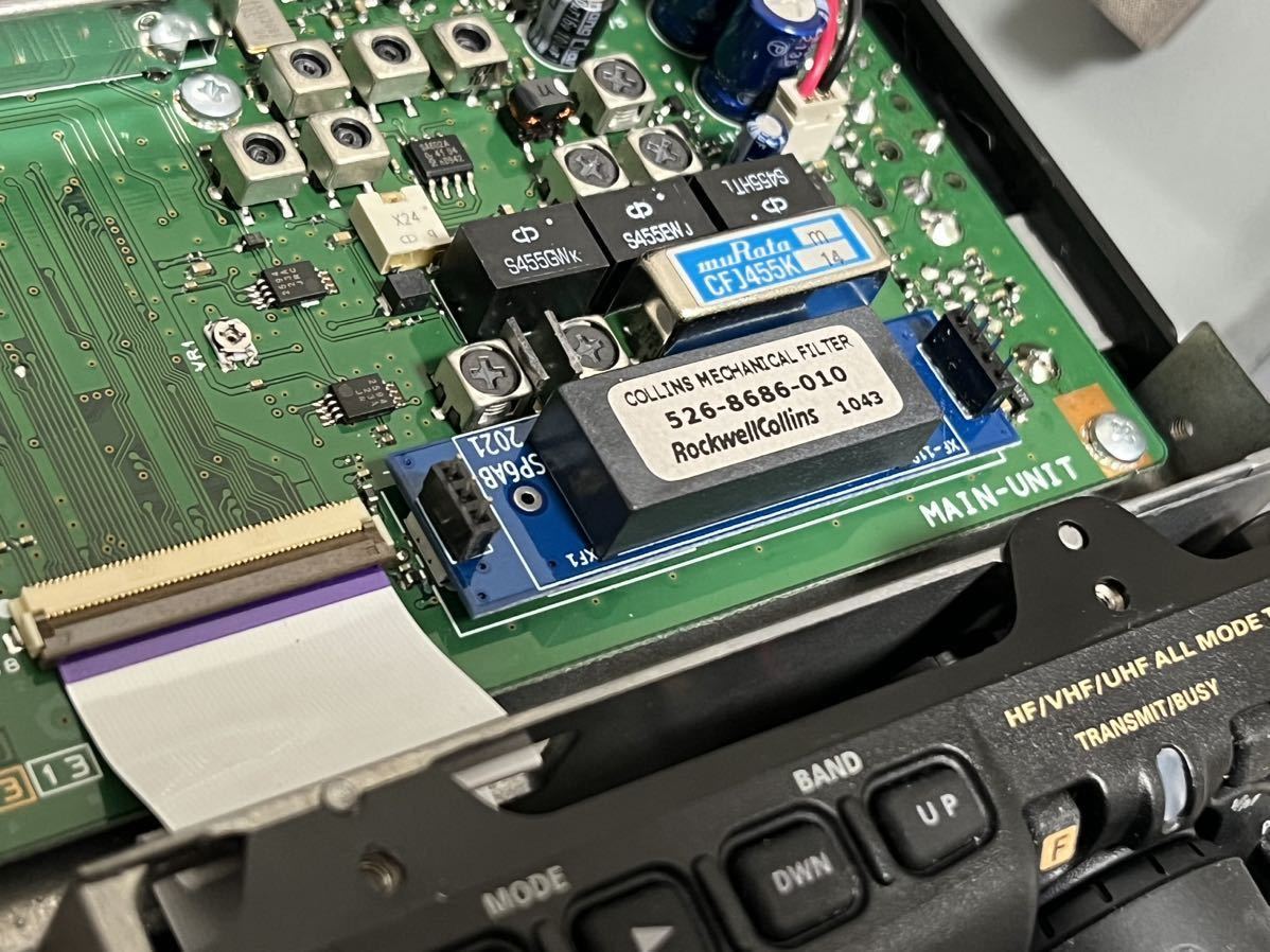 限定！送料無料！YAESU YF-122C YF122C完全互換 CW 500Hz コリンズ