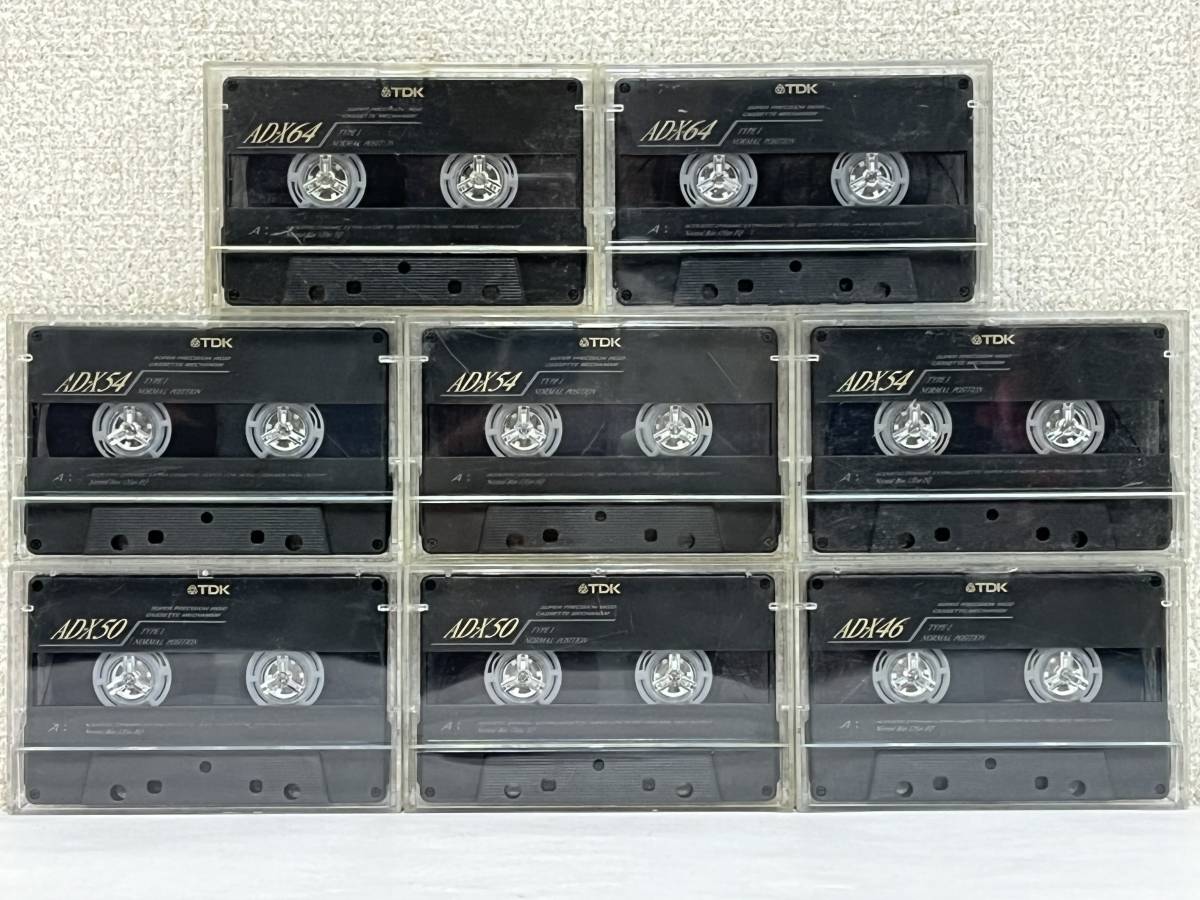 ○○S714 TDK カセットテープ ACOUSTIC DYNAMIC EXTRA AD-X64 他 8本 