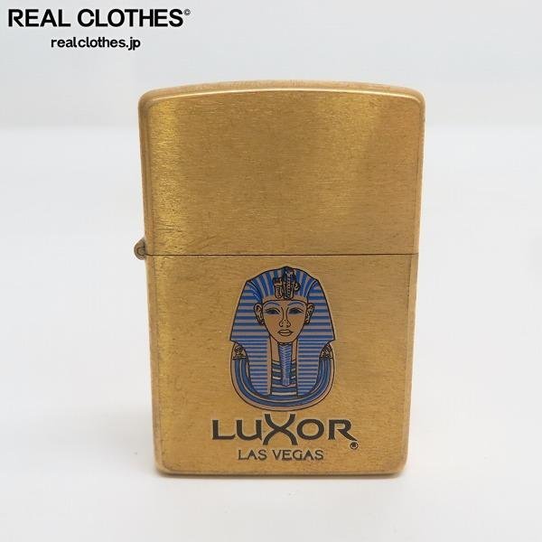 【人気セール，HOT】 ZIPPO/ジッポー LUXOR LAS VEGAS 1999年製 /LPL(タウン＆カントリー)｜売買されたオークション情報、yahooの商品情報をアーカイブ公開 - オークファン Zippo