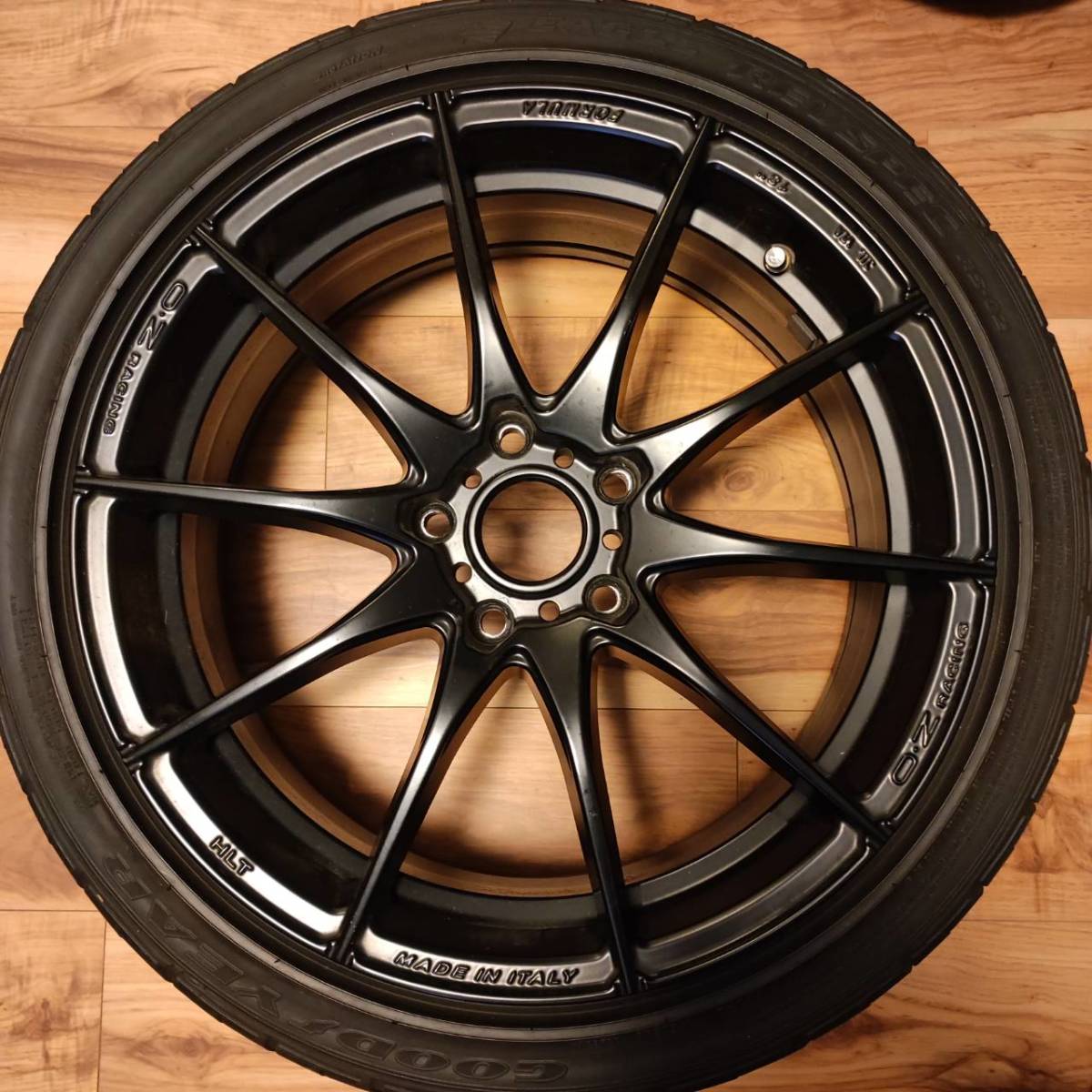 □OZ RACING Formula HLT 18 PCD112 7.5J +50 グッドイヤー イーグル 