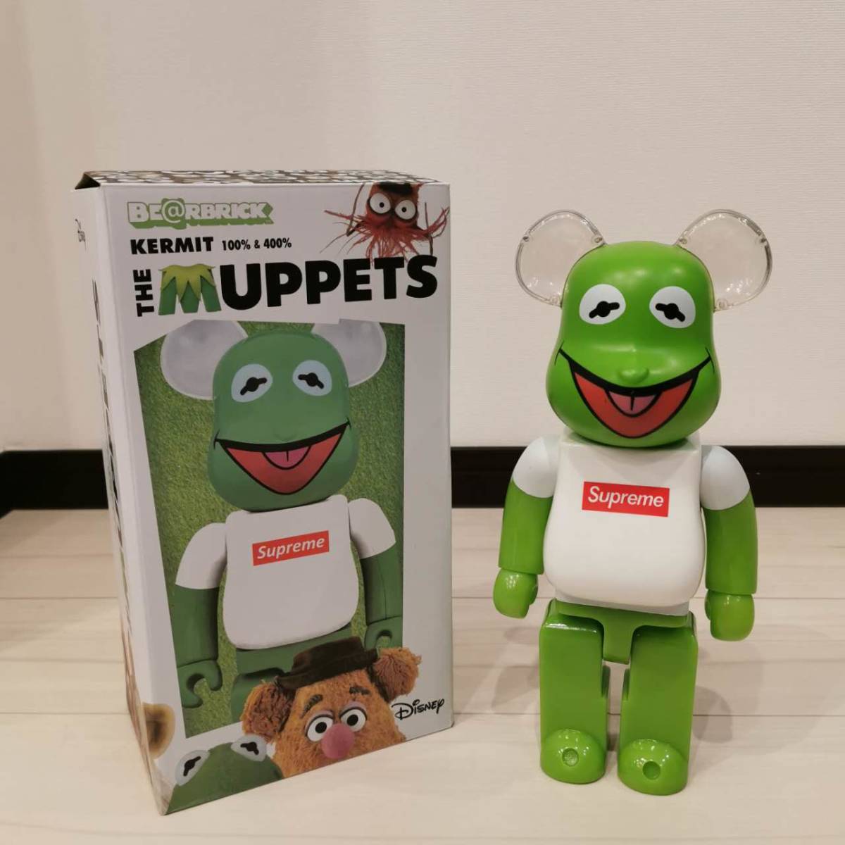 BE@RBRICK Kermit The Frog 400％ Kermit Frog BE@RBRICK 1⁄6 project 