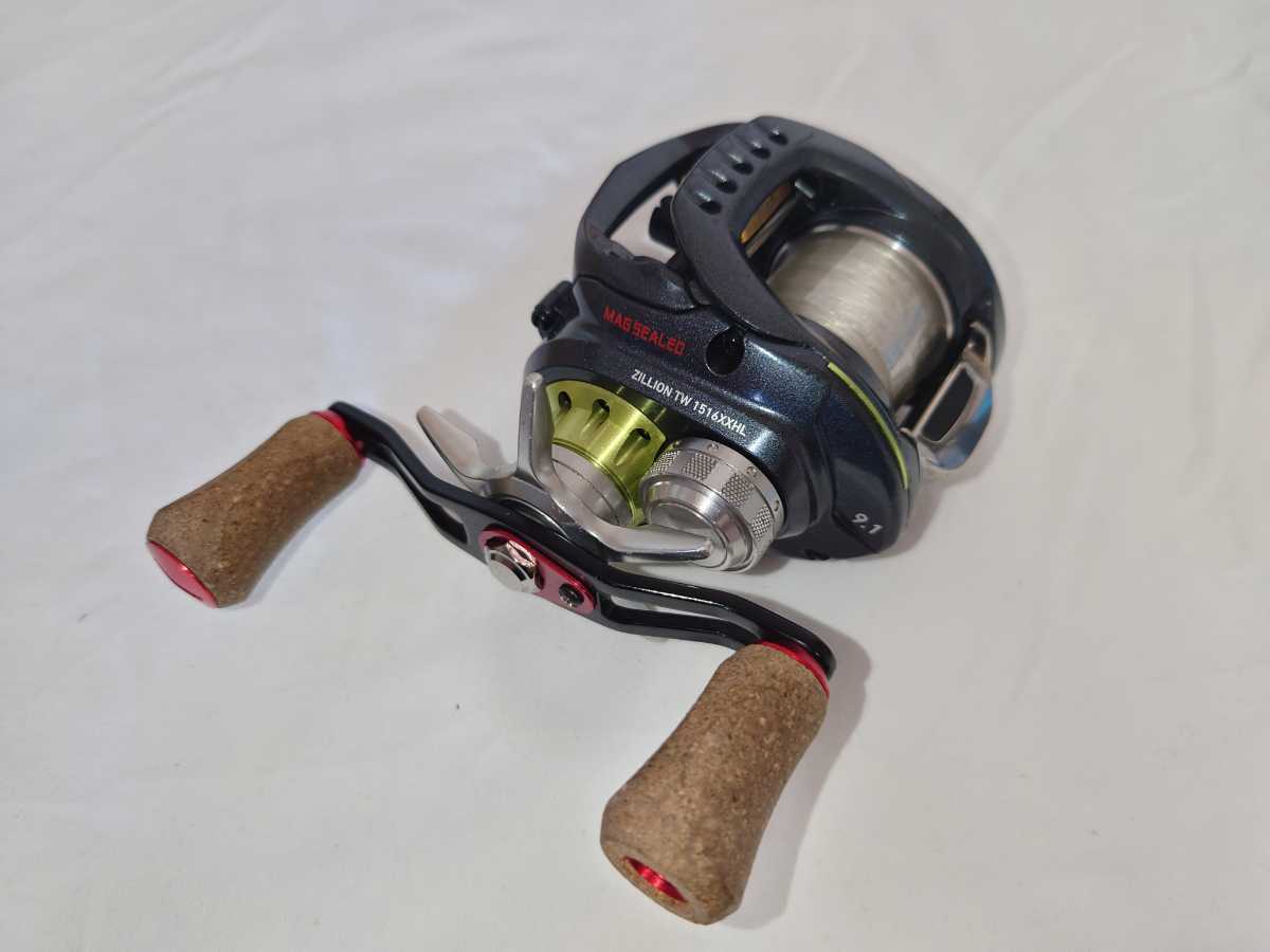 釣具 DAIWA ダイワ ZILLION TW 1516XXHL ジリオン 左ハンドル ダイワ