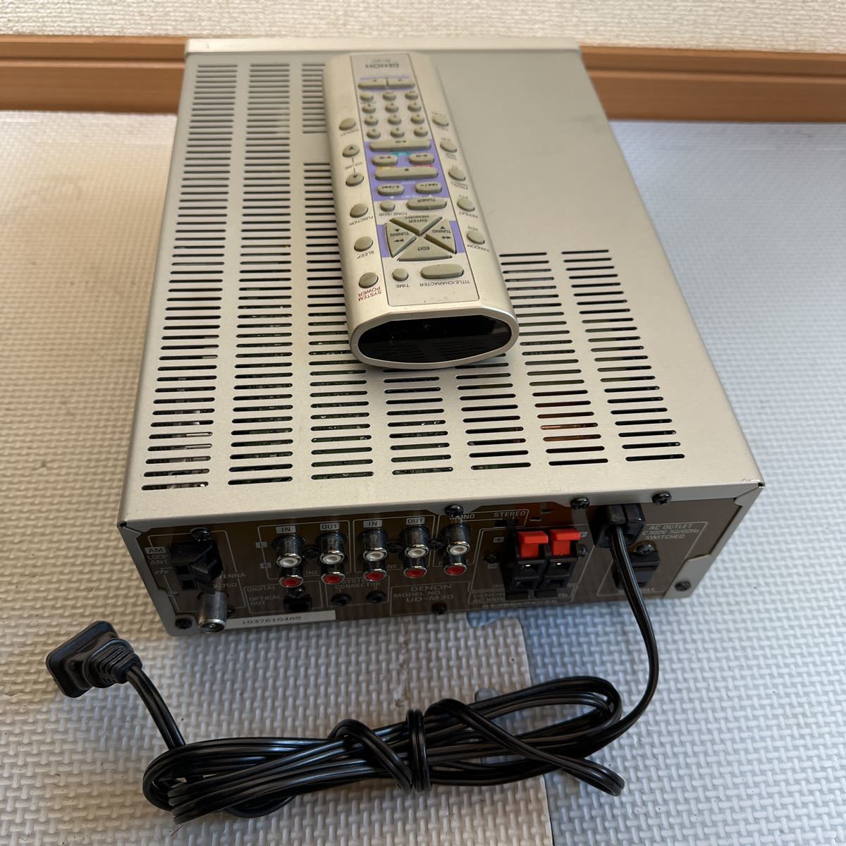 DENON デノン UD-M30 CDプレーヤー内蔵 AM/FMチューナーアンプ(品