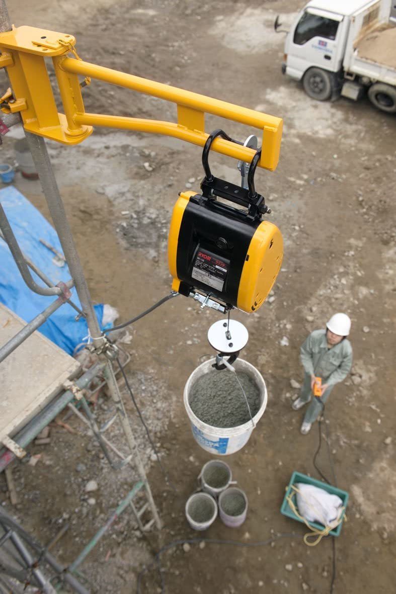 ☆130kg☆リョービ 電動ウインチ WIM-125A 30m RYOBI 吊さげウインチ 
