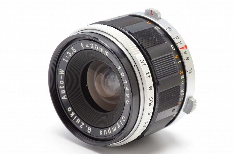 Olympus G.Zuiko Auto-W 20mm F3.5 オリンパス レンズ 完動 ♯362