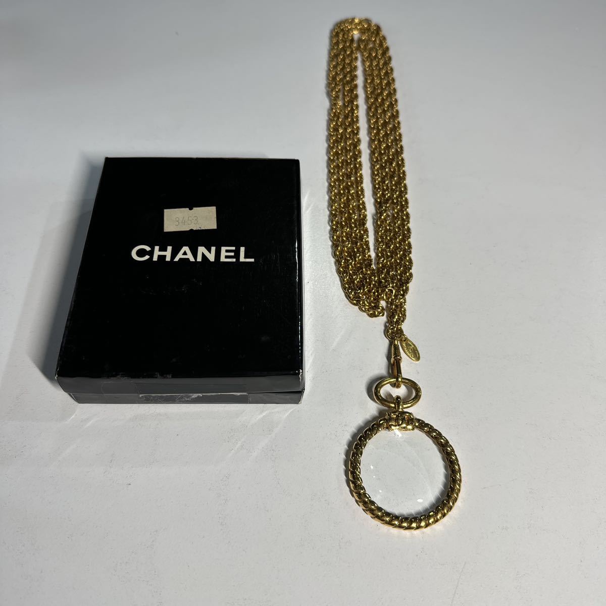 シャネル CHANEL ココマーク ルーペ チェーン ネックレス ココマーク 