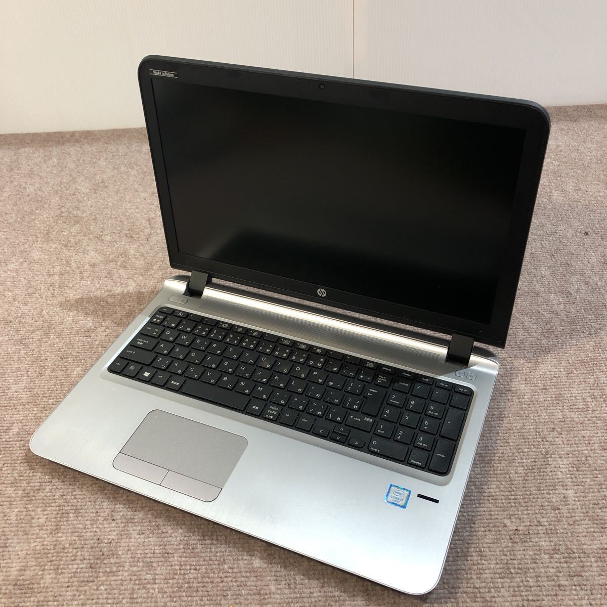 hp HP ProBook 450 G3 Core i5 DVD-ROM Webカメラ 搭載 通電OK ジャンク品