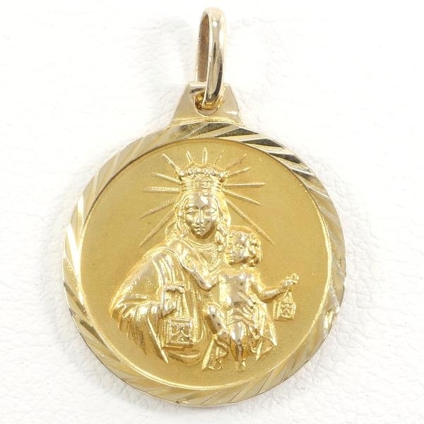 14K YG ペンダントトップ 総重量約1.7g 中古 美品 送料無料☆0315