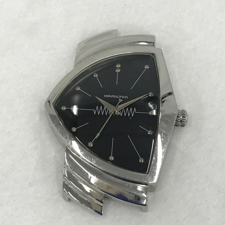 【BAAJ4011】HAMILTON ハミルトン ベンチュラ 6337 クォーツ 腕時計 不動 ベルト無