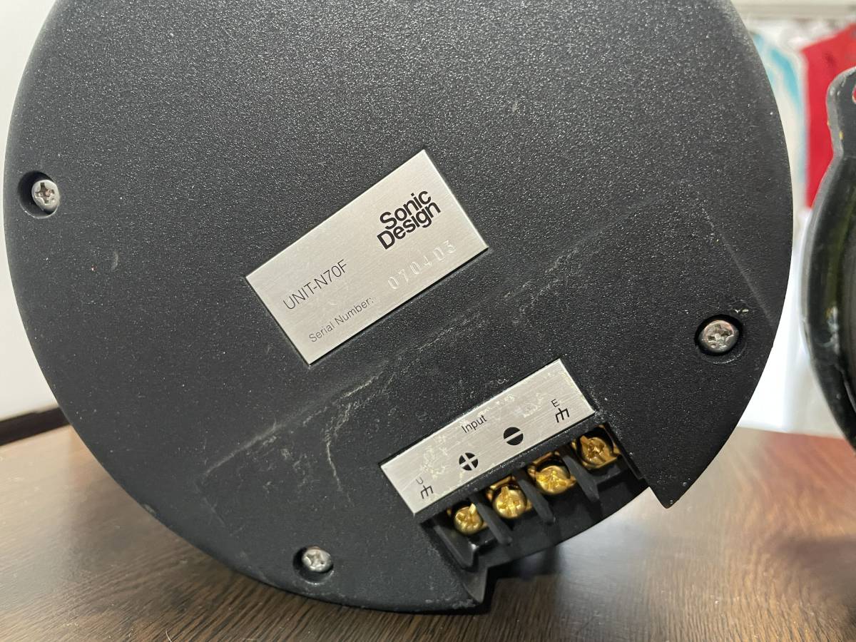 ソニックデザイン Sonic Design UNIT-N70R ドアウーファー :: UNIT 