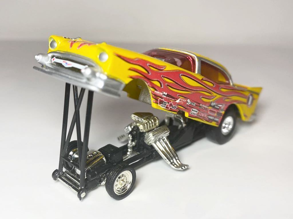 【レア】ホットウィール Chevy Funny Car シェビー　ファニーカー Wheels Hot Club Car Horsepower Chevy Funny - Vintage '57 Series 0