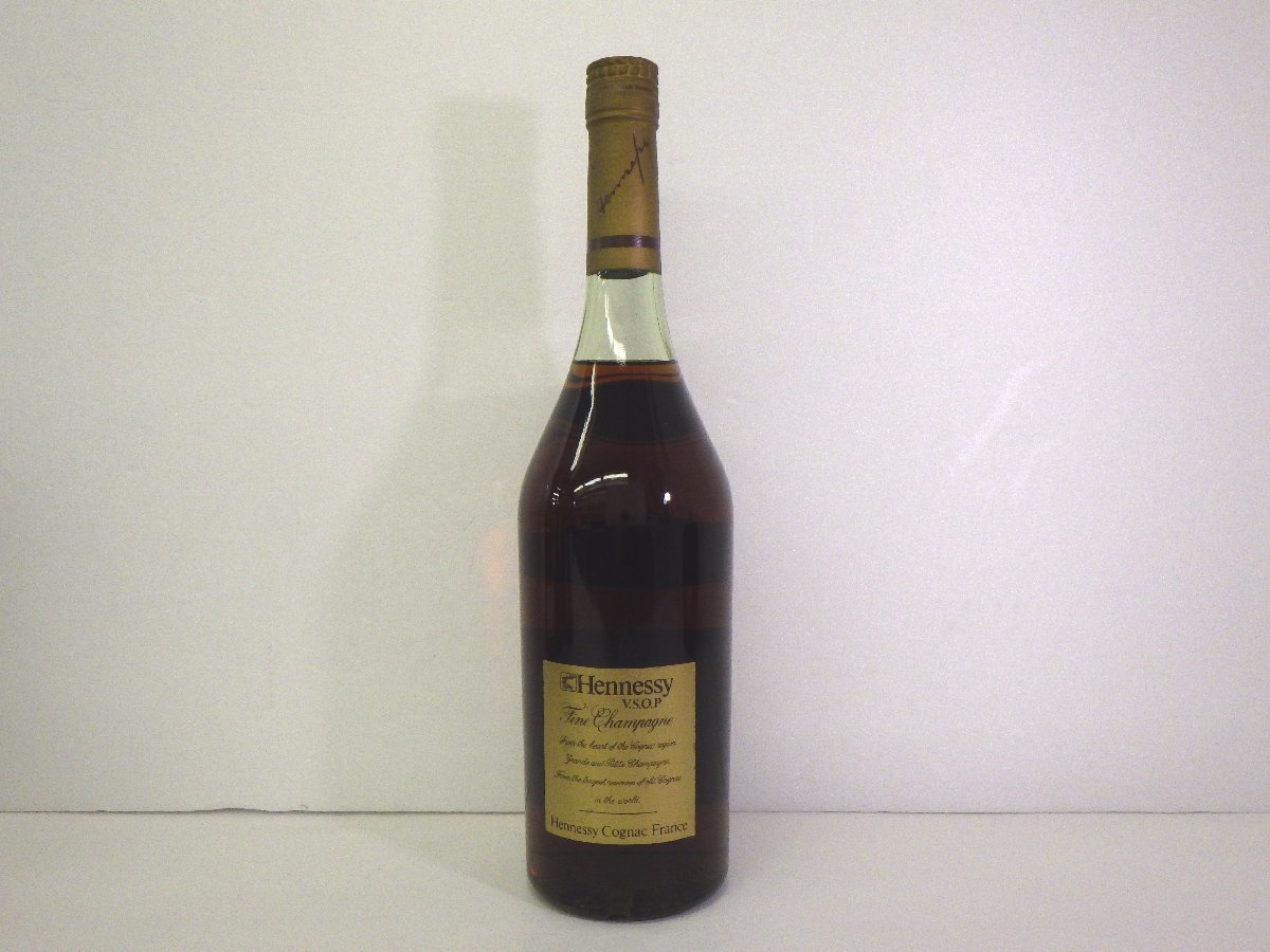古酒 未開栓 HENNESSY ヘネシー VSOP ゴールドラベル 金キャップ