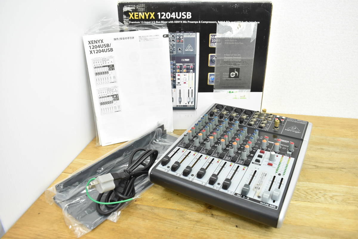 セール！BEHRINGER XENYX X1204USB アナログミキサー 本体 BEHRINGER アナログミキサー XEYX /X1204USB 【公式通販】