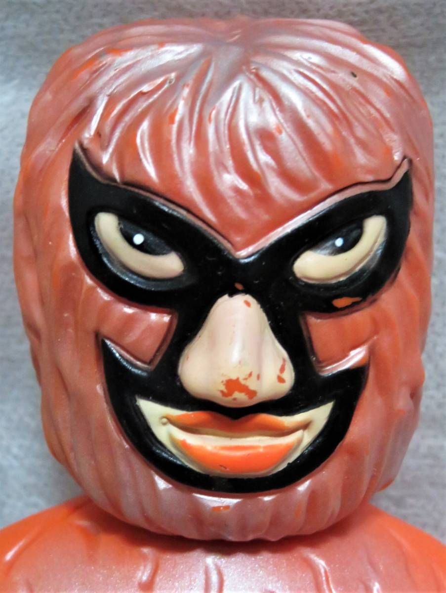 当時物 ジキル アンド ハイド タイガーマスク ソフビ 中嶋製作所 1970