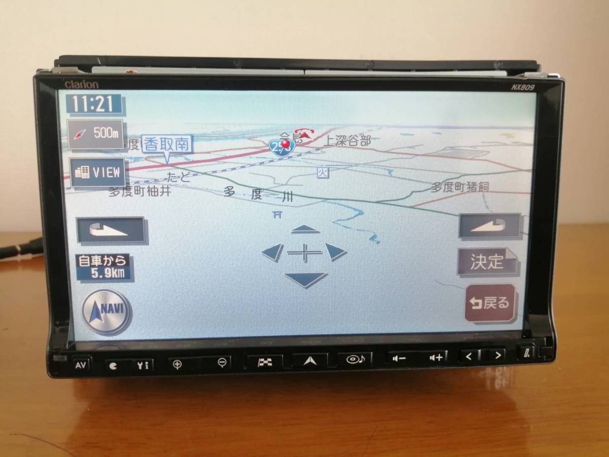 NX809 Clarion⁄クラリオン クラリオン NX809⁄CD⁄DVD⁄SD⁄ブルートゥース