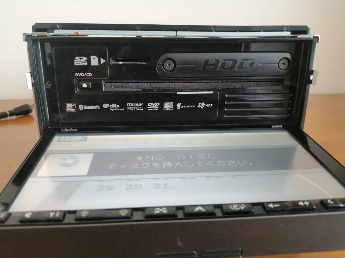 NX809 Clarion⁄クラリオン クラリオン NX809⁄CD⁄DVD⁄SD⁄ブルートゥース