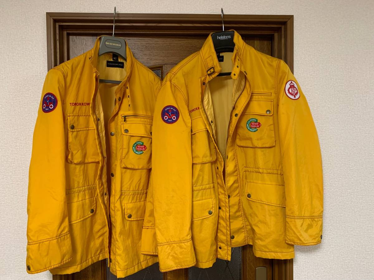 ラフェスタ ミッレミリア トゥモローランド ブルゾン ジャケット ペア MとLサイズ2枚組み TOMORROWLAND La Festa Mille Miglia