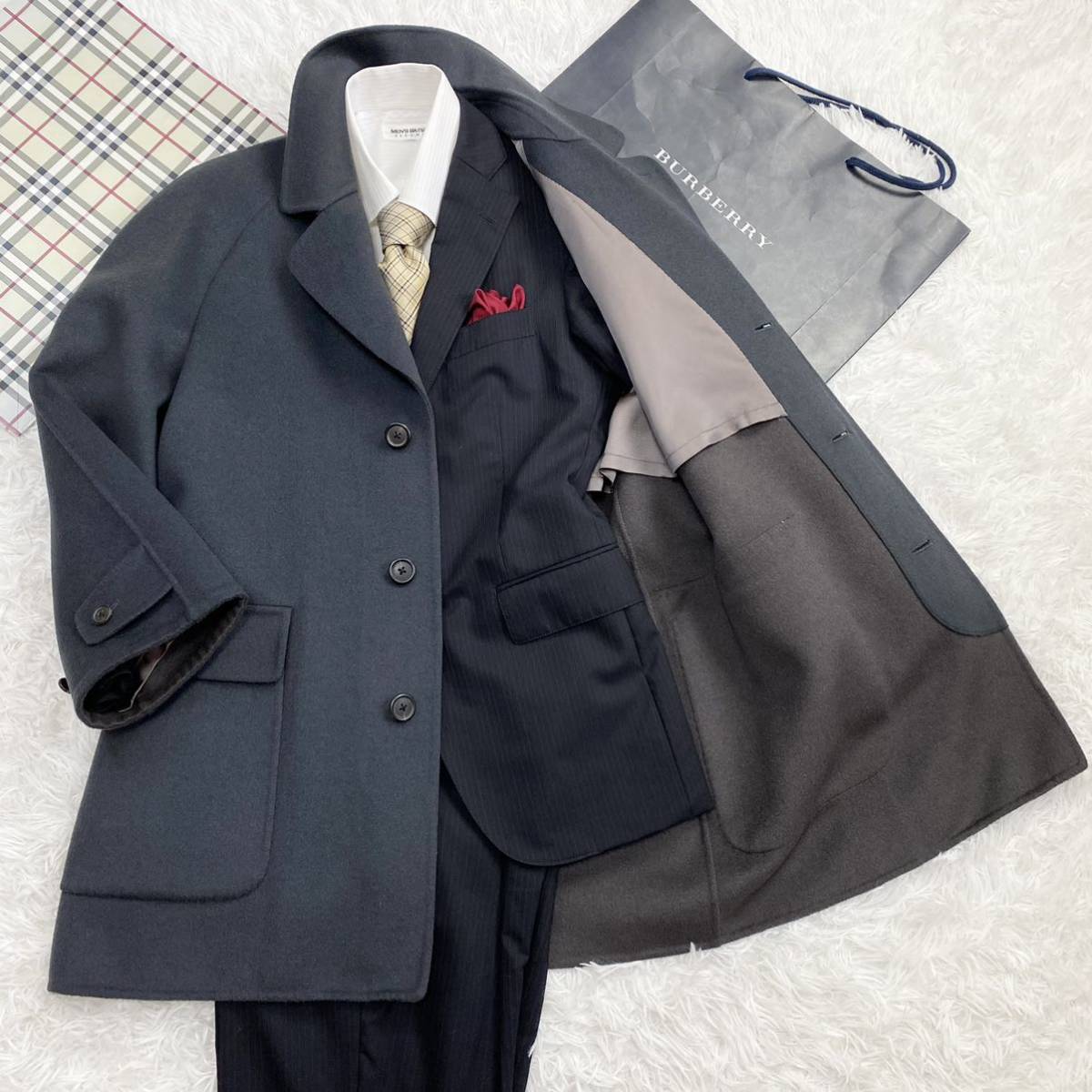 新品，正規品 ☆超最高級♪カシミヤ【超美品】バーバリー ☆圧巻