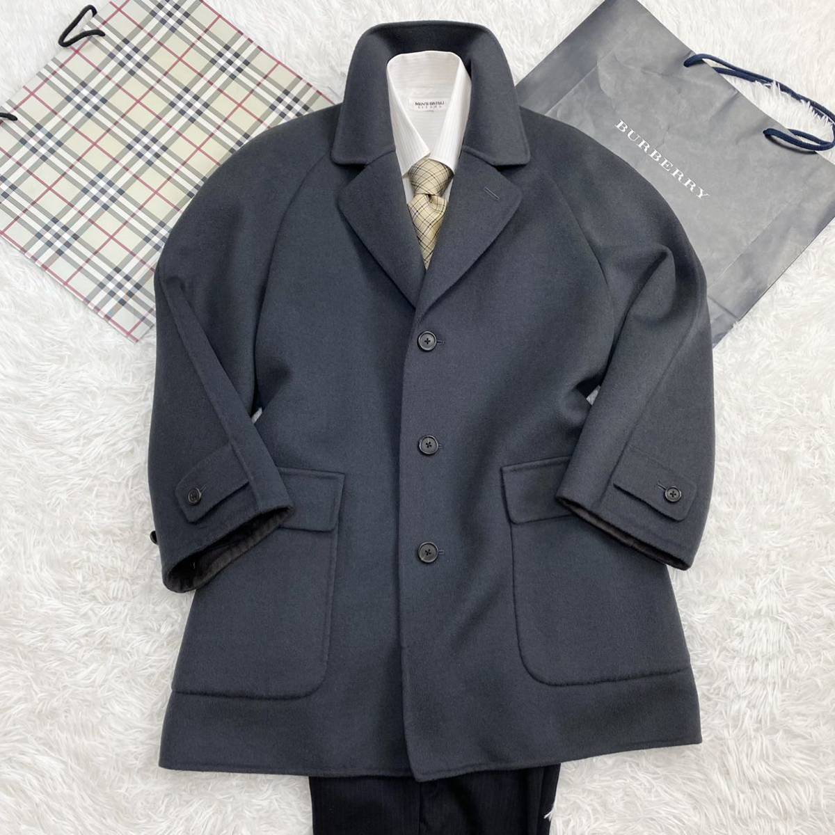 新品，正規品 ☆超最高級♪カシミヤ【超美品】バーバリー ☆圧巻