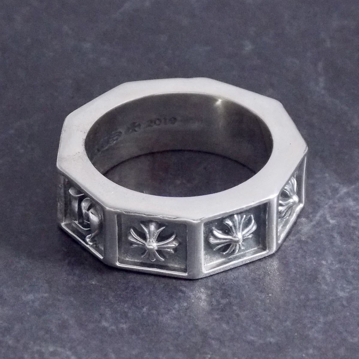 クロムハーツ/アルファベットブロックリング/21号/新品加工/インボイス/１円から！CHROME HEARTS