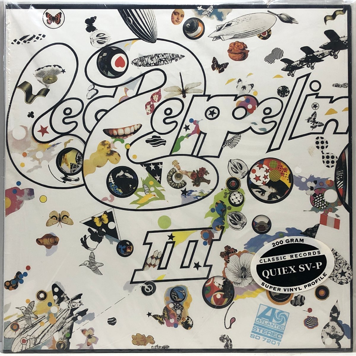 未開封 US盤LPLED ZEPPELIN &frasl; 3 円盤回転特殊ジャケット
