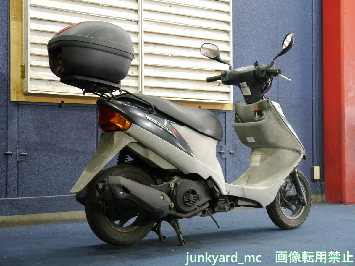 東京都足立区・最寄り駅 竹ノ塚】SUZUKI CF46A アドレスV125G 実動