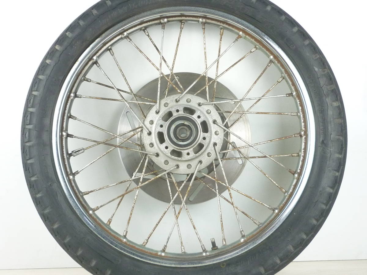 ビラーゴ250 XV250 3DM フロントホイール 18×1.60/ブレーキディスク ビラーゴ250 XV250 3DM フロントホイール 18×1.60/ブレーキディスク