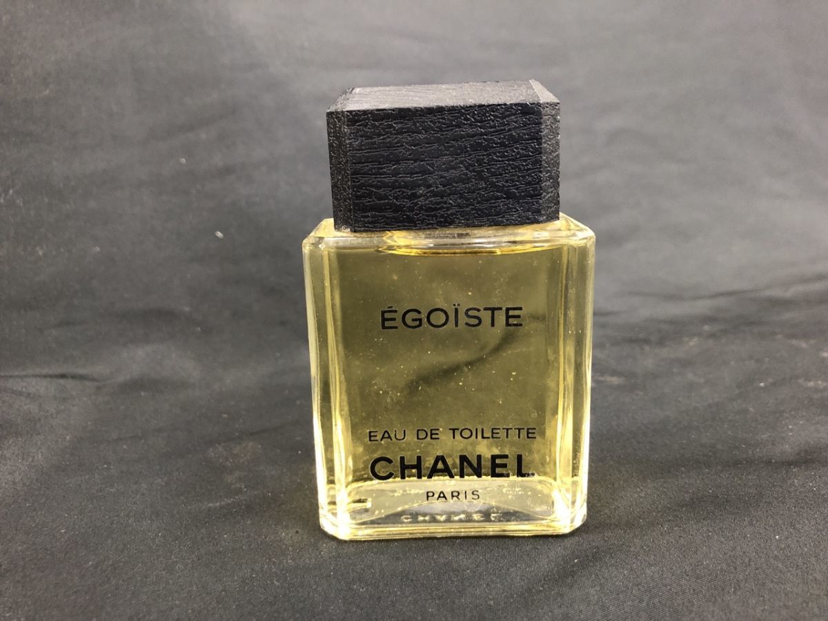 0102-316MS②18141 佐川　香水　CHANEL　シャネル　EGOISTE　エゴイスト　75ml　残量満タン　オードトワレ　EDT　パフューム　フレグランス