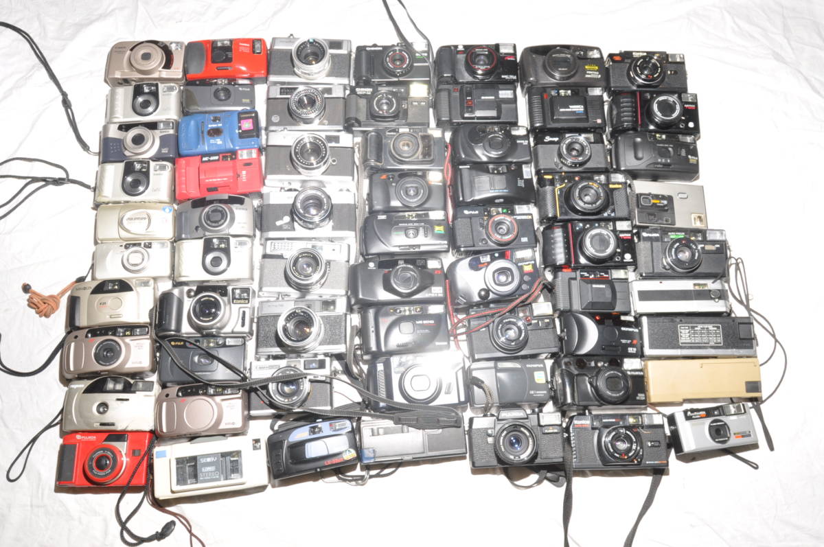 フィルム コンパクト カメラ レンズ など まとめて まとめ売り 色々 大量 ジャンク#12093