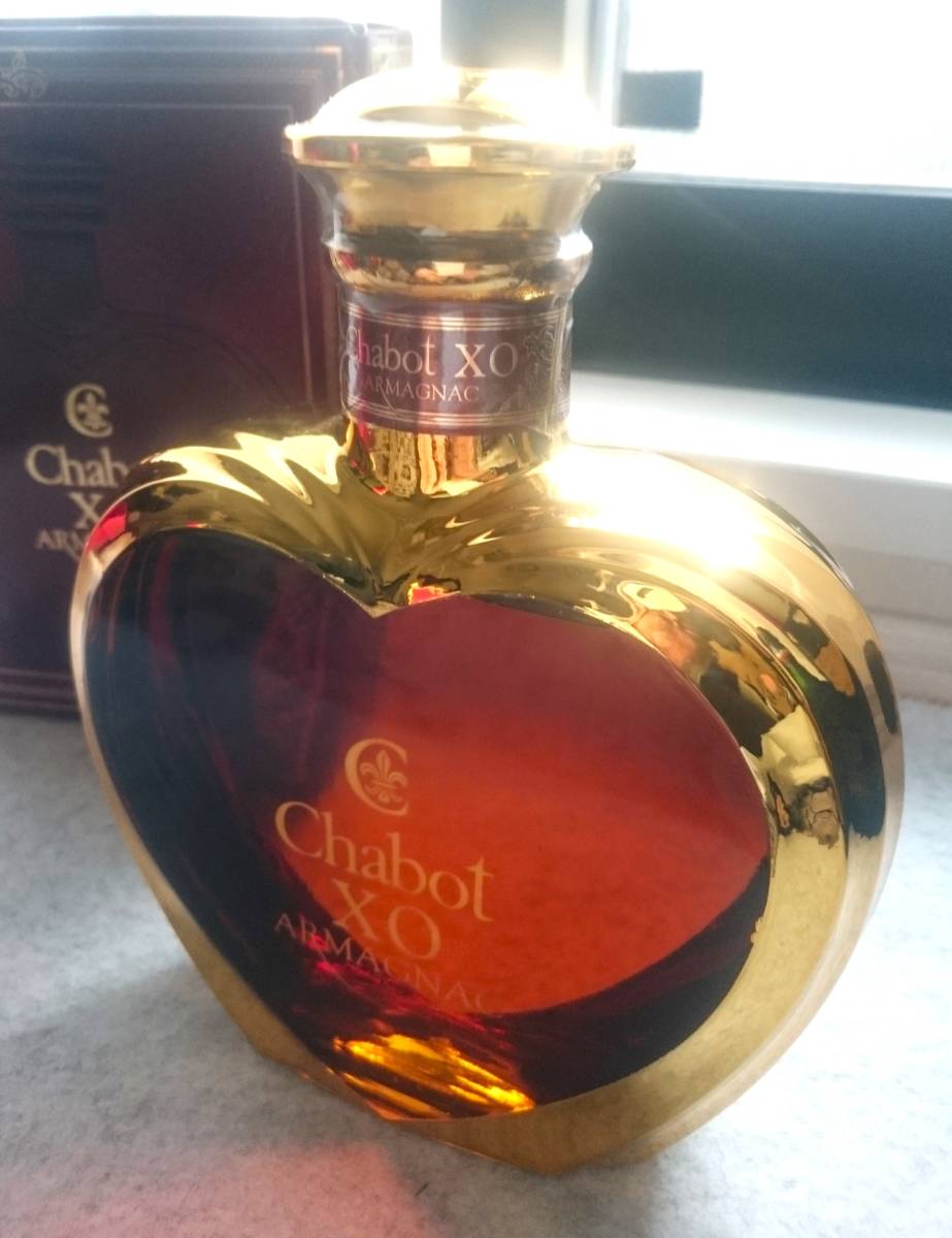未開封 Chabot X.O. Armagnac ゴールド グース ボトル シャボー XO