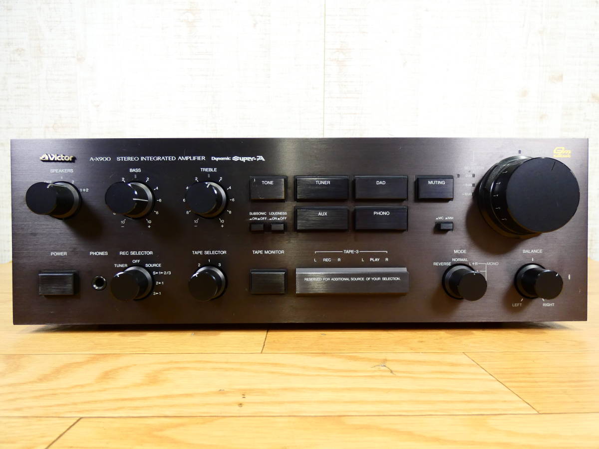 Victor プリメインアンプA-X900 & CDプレーヤーXL-V313