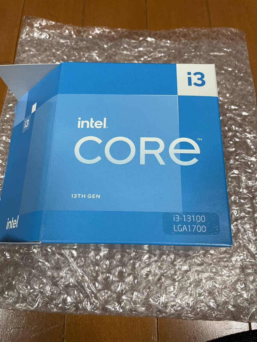 【ほぼ新品】INTEL Core i3 13100 BOX 