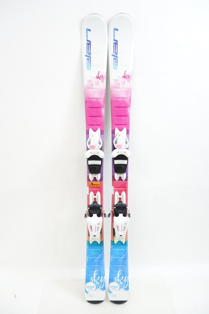中古 子ども用 19/20 ELAN SKY ジュニア120cm EL 4.5 ビンディング付き