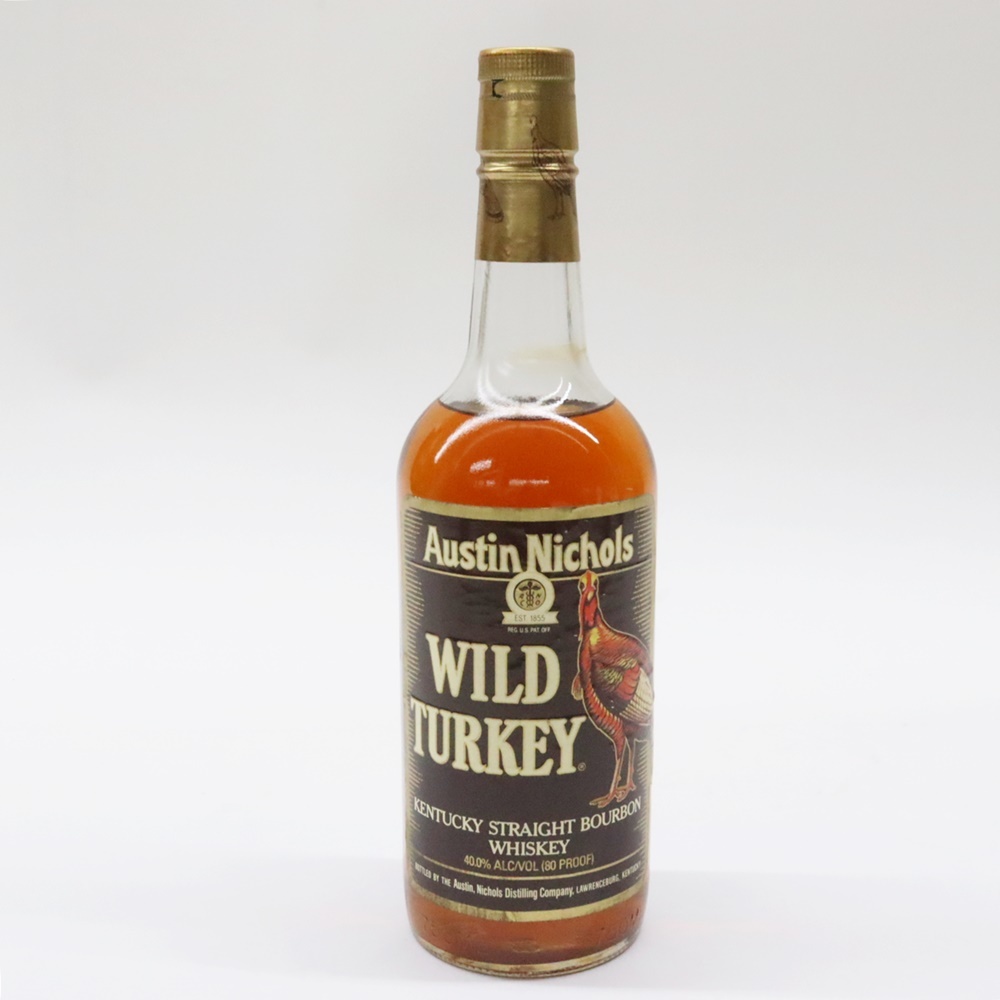 古酒 ワイルドターキー ブラウンラベル バーボン ウイスキー 750ml 40