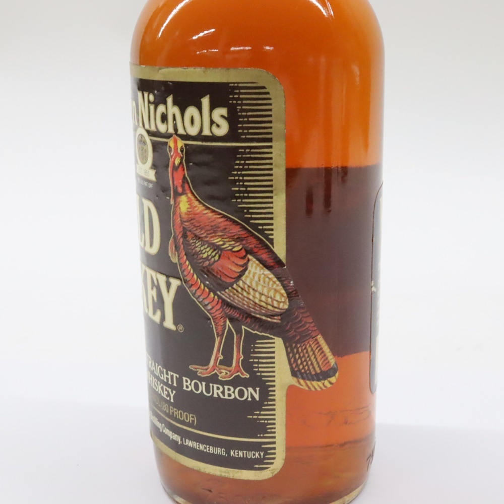 ワイルドターキー ブラウンラベル ウイスキー バーボン 古酒 TURKEY