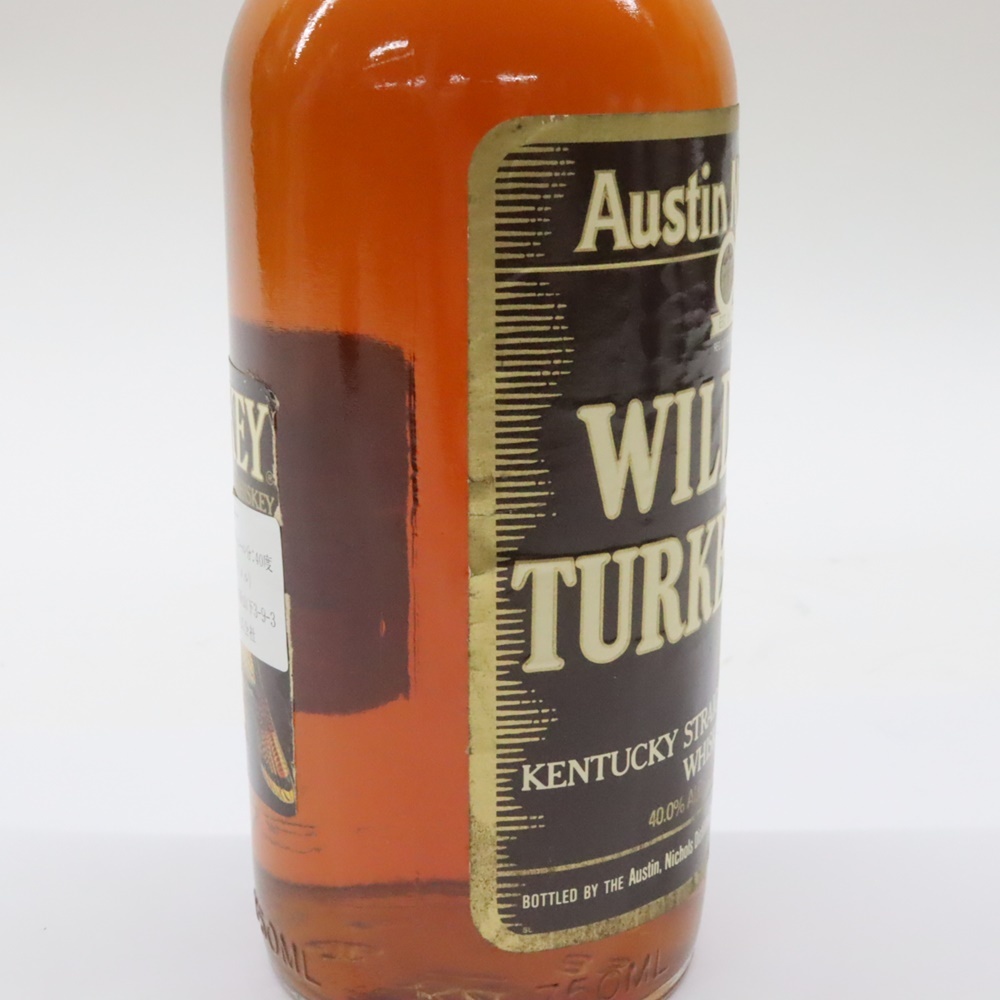 ワイルドターキー ブラウンラベル ウイスキー バーボン 古酒 TURKEY