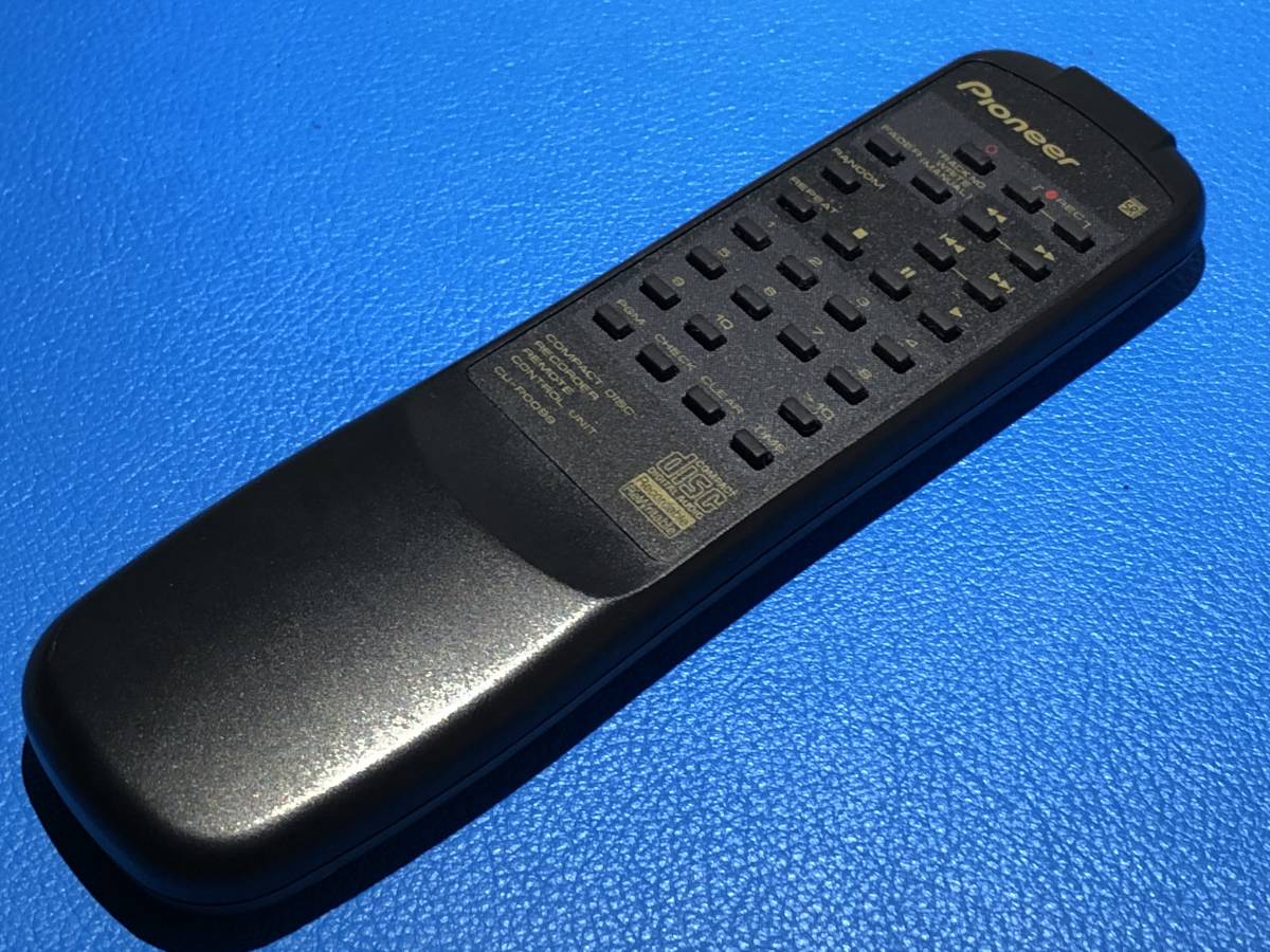 送料無料 スピード発送 美品 Pioneer パイオニア CDレコーダー リモコン CU-PD099 「PDR-D7」 除菌 清掃済 安心の保証有 (管理No 7-279)