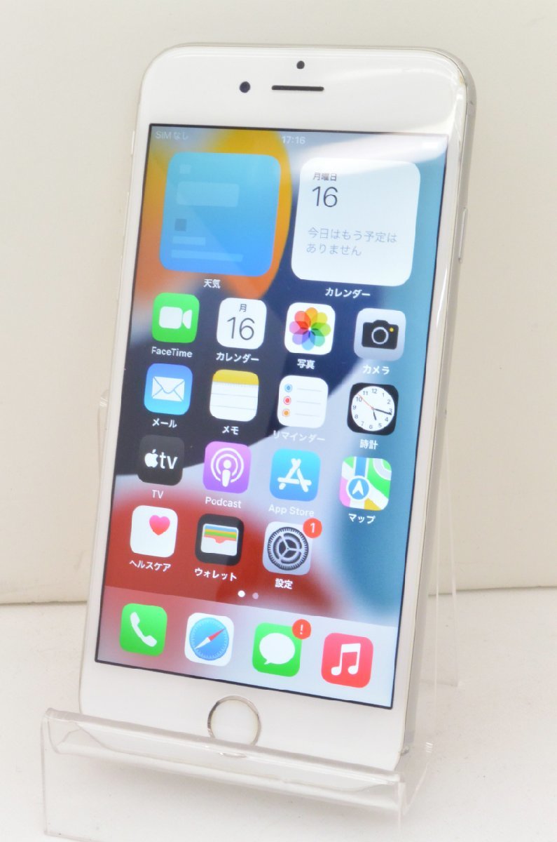 ジャンク] au SIMロック解除済 iPhone6s 64GB MKQP2J/A シルバー